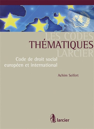 Front cover_Code de droit social europ&eacute;en et international