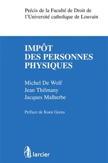 Front cover_Impôt des personnes physiques
