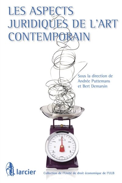 Couverture_Les aspects juridiques de l'art contemporain