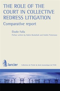 Front cover_The role of the Court in collective redress litigation