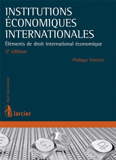 Front cover_Institutions économiques internationales