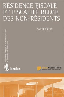 Front cover_R&eacute;sidence fiscale et fiscalit&eacute; belge des non-r&eacute;sidents