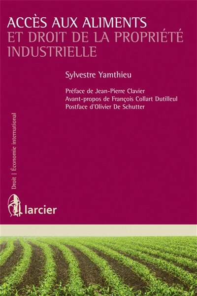 Front cover_Accès aux aliments et droit de la propriété industrielle