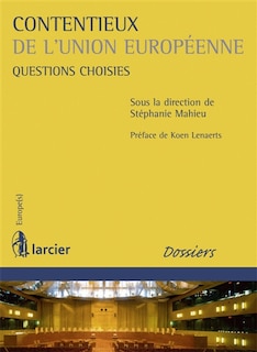 Front cover_Contentieux de l'Union européenne