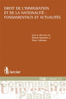 Front cover_Droit de l'immigration et de la nationalité : fondamentaux et actualités