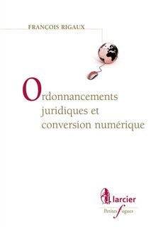 Front cover_Ordonnancements juridiques et conversion numérique