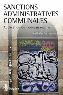 Couverture_Sanctions administratives communales : application du nouveau régime