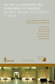 Front cover_Loi sur la continuité des entreprises en pratique