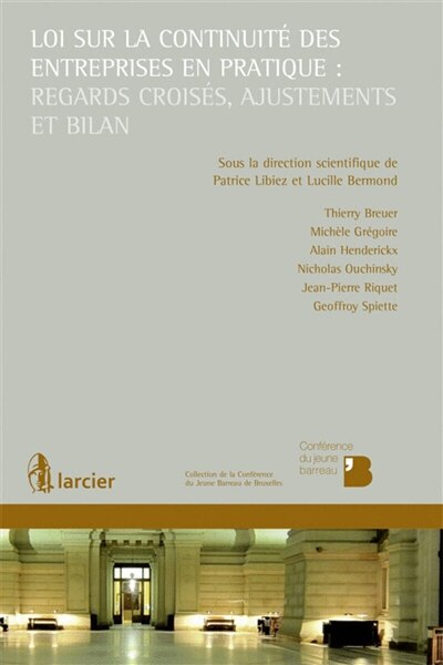 Front cover_Loi sur la continuité des entreprises en pratique
