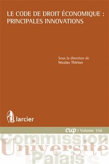 Front cover_Le code de droit économique