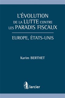 Front cover_L' évolution de la lutte contre les paradis fiscaux