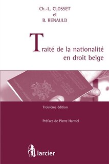 Front cover_Traité de la nationalité en droit belge