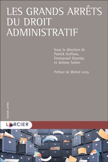 Front cover_Les grands arrêts du droit administratif
