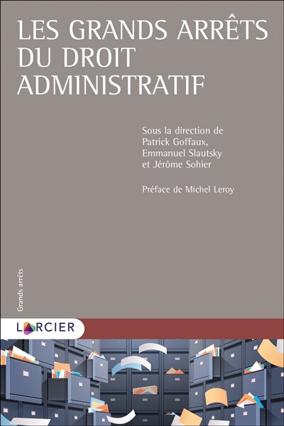 Front cover_Les grands arrêts du droit administratif