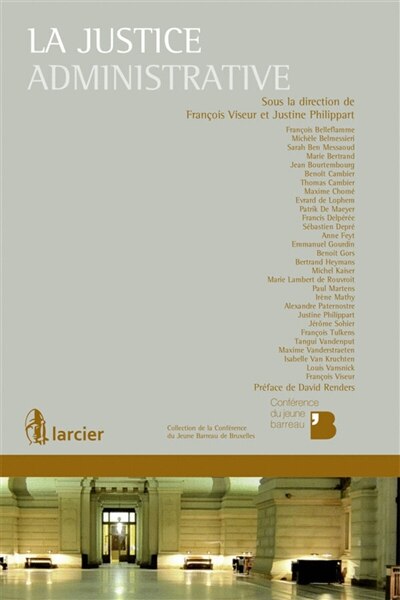 Front cover_La justice administrative