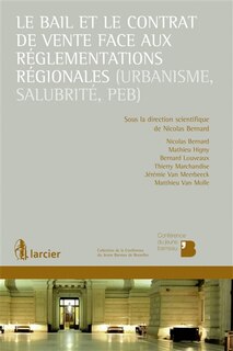 Couverture_Le bail et le contrat de vente face aux réglementations régionales