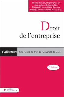 Front cover_Droit de l'entreprise