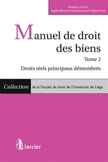 Front cover_Droits réels principaux démembrés