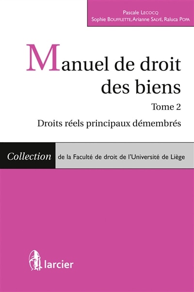 Front cover_Droits réels principaux démembrés