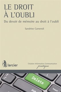 Couverture_Le droit à l'oubli