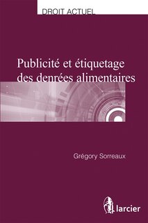 Front cover_Publicité et étiquetage des denrées alimentaires