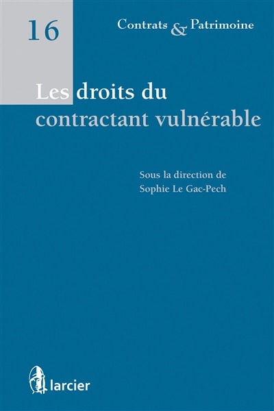 Front cover_Les droits du contractant vulnérable