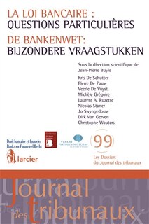 Front cover_La loi bancaire