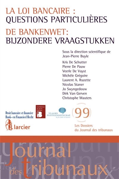 Front cover_La loi bancaire
