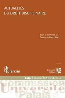 Couverture_Actualités du droit disciplinaire