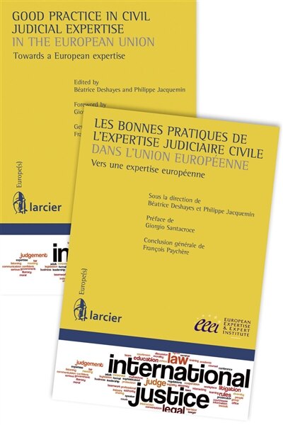 Front cover_Les bonnes pratiques de l'expertise judiciaire civile dans l'Union européenne