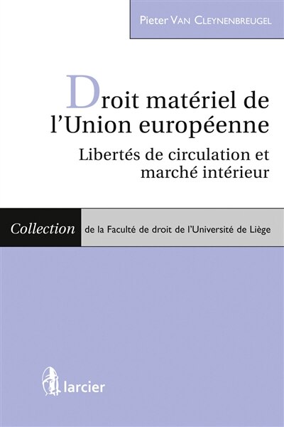 Front cover_Droit matériel de l'Union européenne