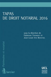 Couverture_Tapas de droit notarial 2016
