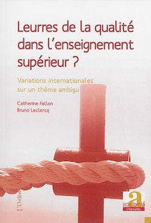 Couverture_Leurres de la qualité dans l'enseignement supérieur