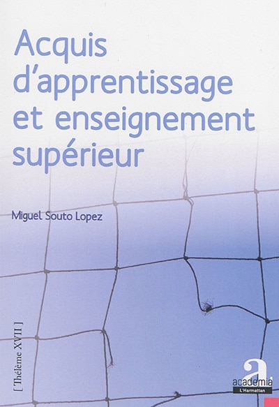 Front cover_Acquis d'apprentissage et enseignement supérieur
