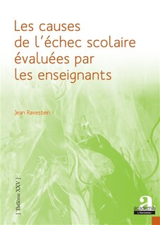 Front cover_Les causes de l'échec scolaire évaluées par les enseignants