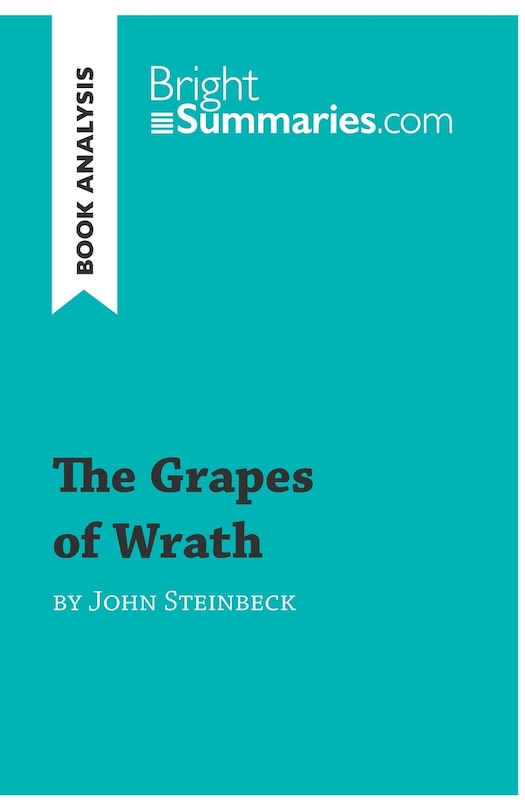 Front cover_The Grapes of Wrath by John Steinbeck (Book Analysis)