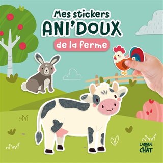 Couverture_Mes stickers Ani'doux de la ferme