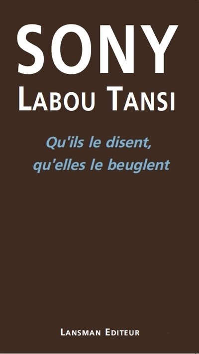 Front cover_Qu'ils le disent, qu'elles le beuglent