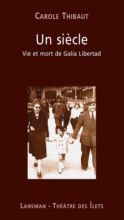 Front cover_Un siècle