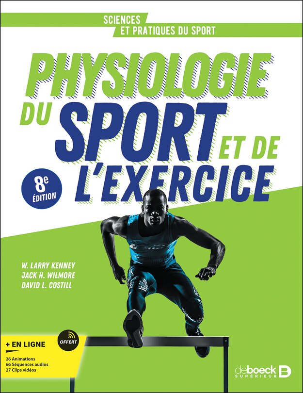 Front cover_Physiologie du sport et de l’exercice 8e/Physio Spt&Ex-8E-French