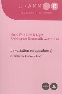 Front cover_La variation en question(s)