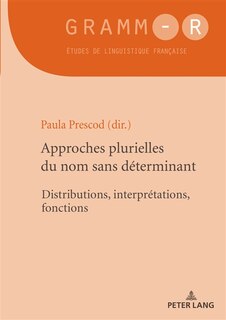 Couverture_Approches plurielles du nom sans d&eacute;terminant