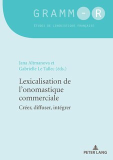 Front cover_Lexicalisation de l'onomastique commerciale