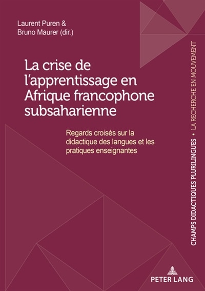Couverture_La crise de l'apprentissage en Afrique francophone subsaharienne