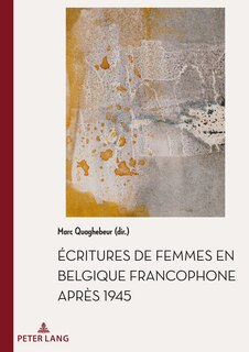 Front cover_Écritures de femmes en Belgique francophone après 1945