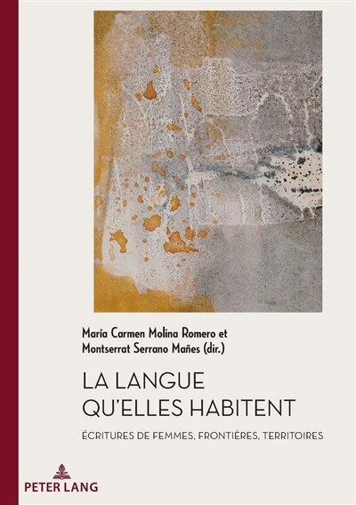 Front cover_La Langue qu'elles habitent