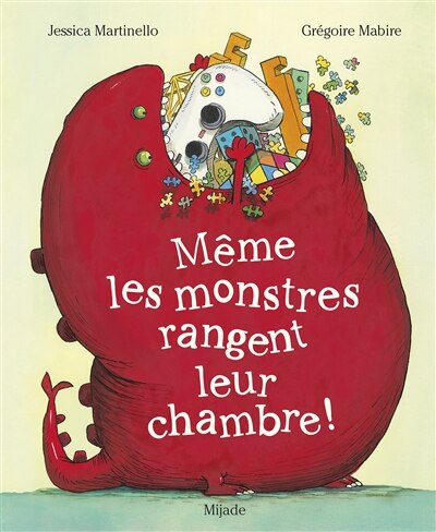 Front cover_Même les monstres rangent leur chambre !