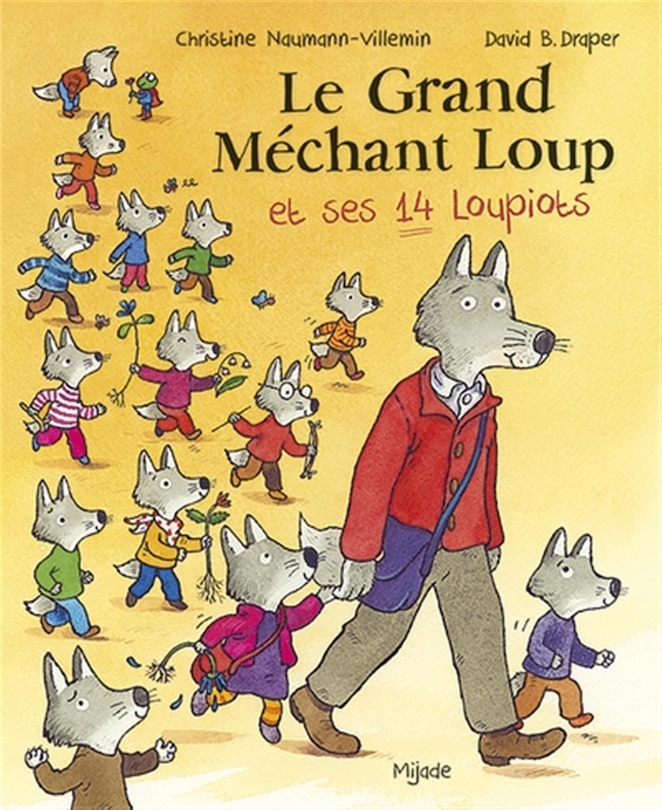 Front cover_Le grand méchant loup et ses 14 loupiots