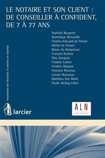 Front cover_Le notaire et son client