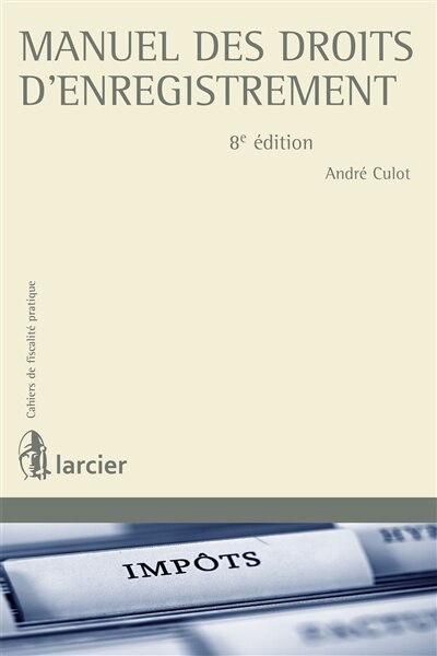 Couverture_Manuel des droits d'enregistrement